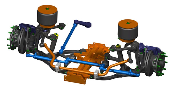 AFD065/070 Series Independent Air Suspension System