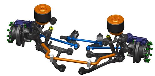 AFD075 Series Independent Air Suspension System