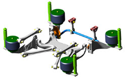 Semi Trailer Air Suspension Diagram Design