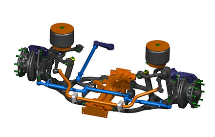 AFD065/070 Series Independent Air Suspension System